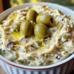 Green Olive Dip – Easy Creamy Party Favorite