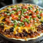 Homemade Mexican Pizza