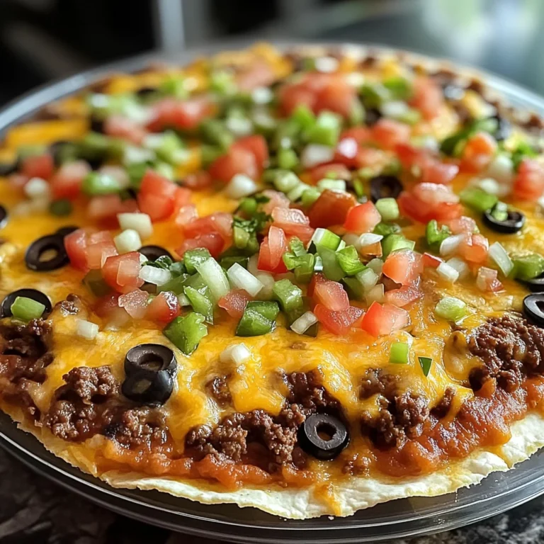 Homemade Mexican Pizza