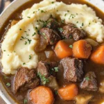 Irish Stew With Mashed Potatoes