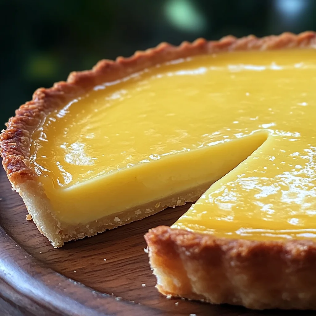 Lemon Custard Tart