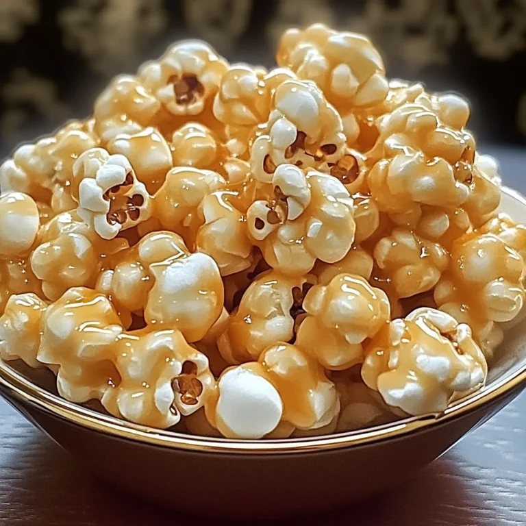 Marshmallow Caramel Corn