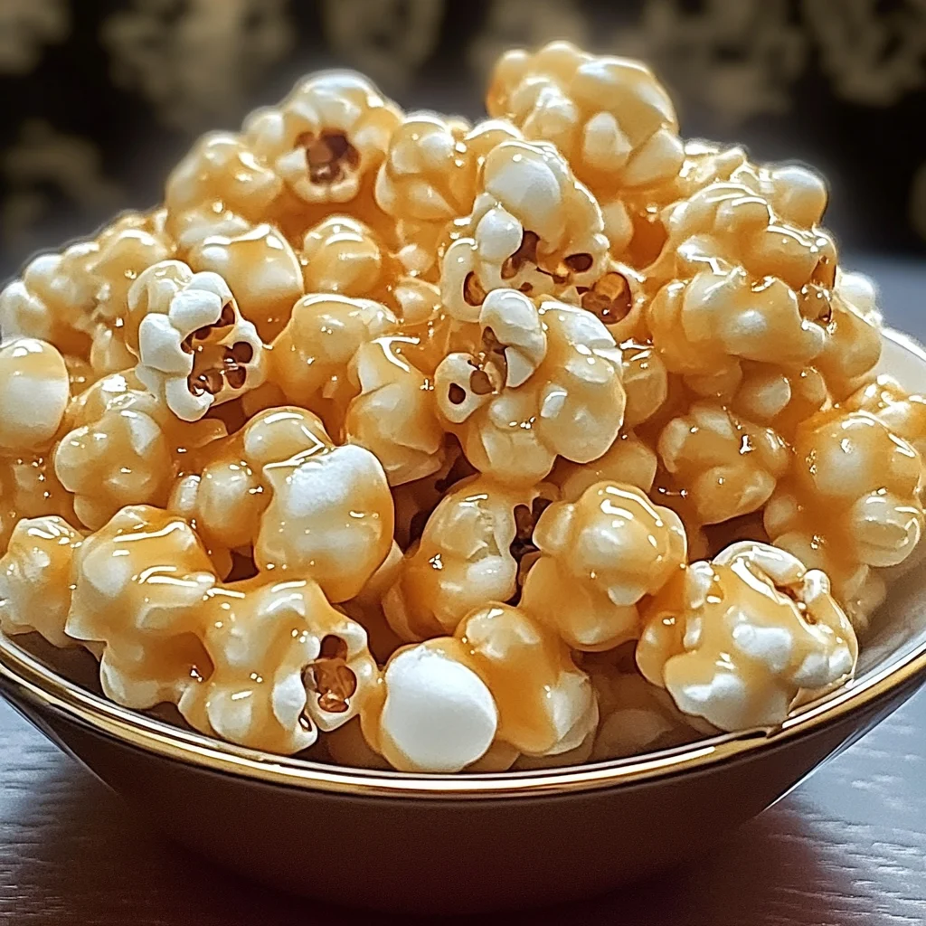 Marshmallow Caramel Corn