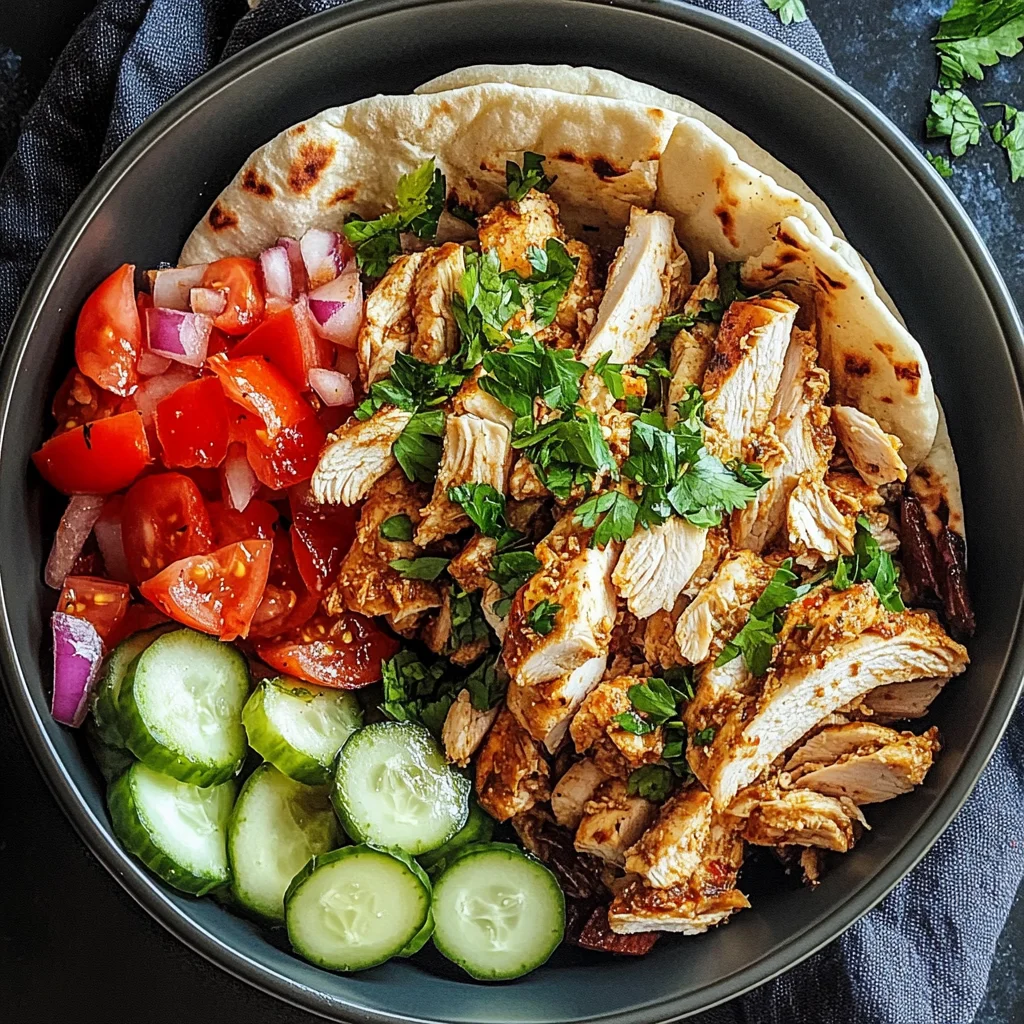 Middle Eastern Chicken Shawarma