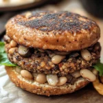 Mushroom Veggie Burgers
