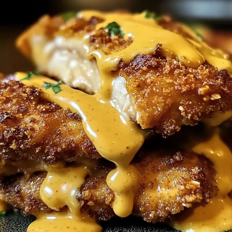 Pretzel Chicken with Mustard-Cheddar Sauce: An Amazing Ultimate Recipe