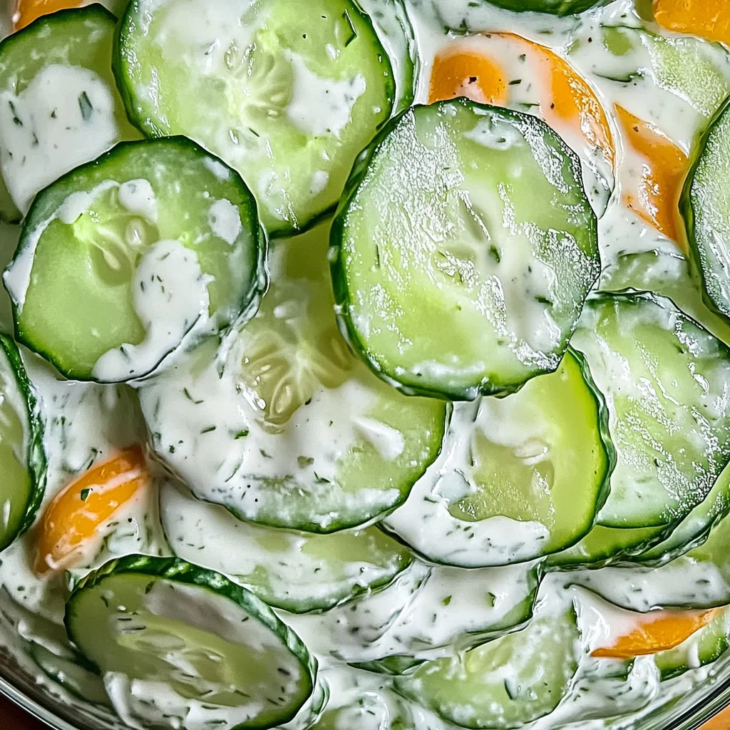 Refreshing Cucumber Ranch Crack Salad Recipe