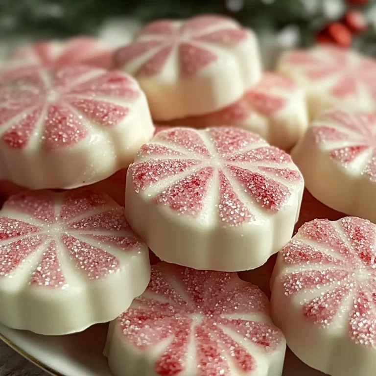 Soft Christmas Peppermints (Old-Fashioned Butter Mints)