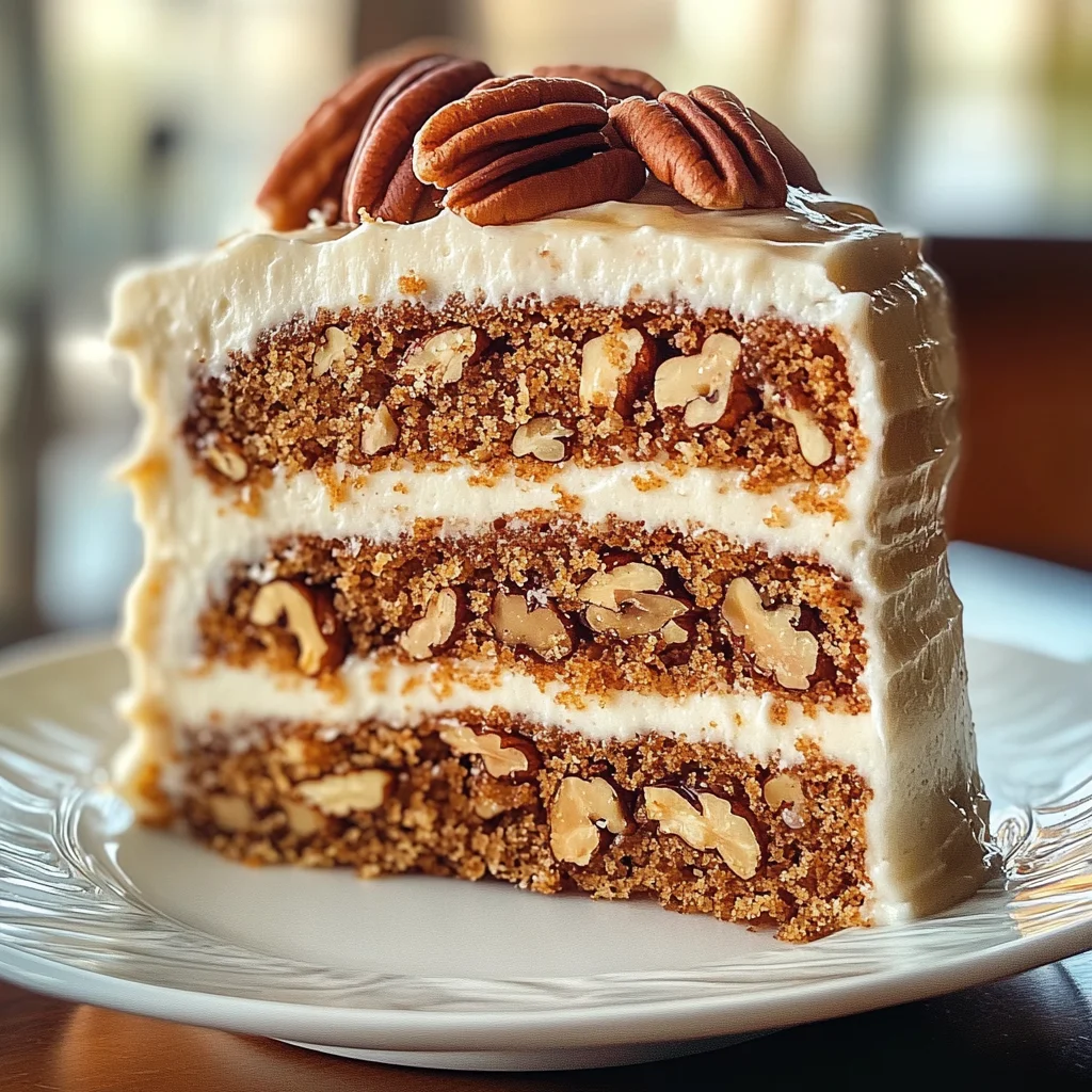 Southern Georgia Pecan Cake Recipe