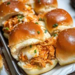 Spicy Buffalo Chicken Sliders