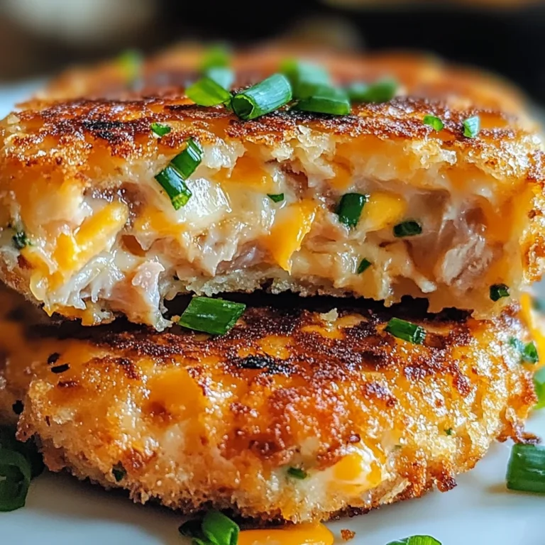 Tuna Melt Patties Recipe