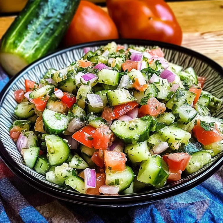 crisp cucumber salsa