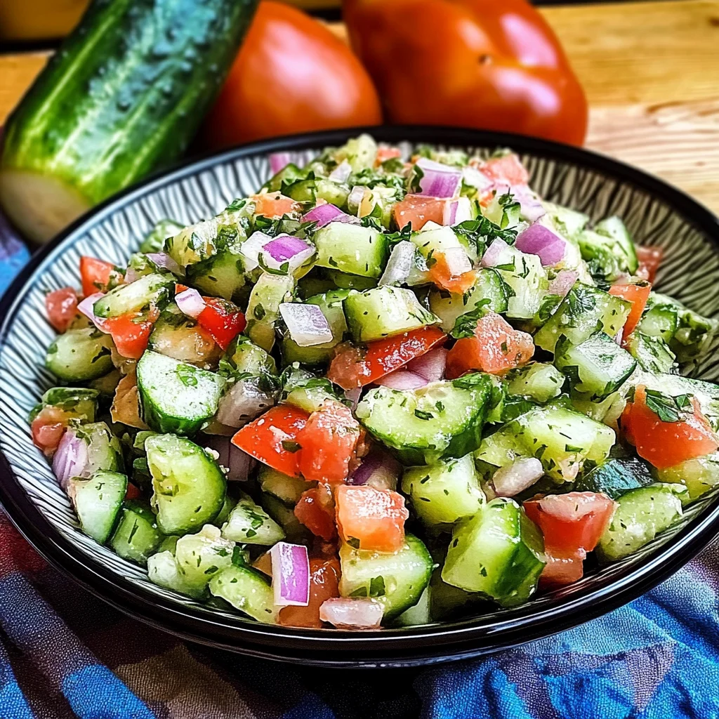 crisp cucumber salsa