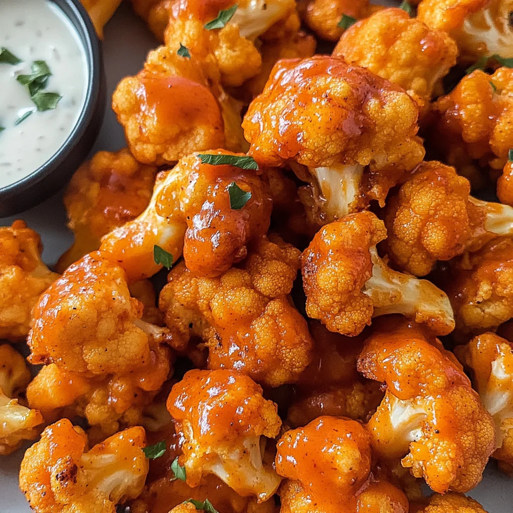 Air Fryer Buffalo Cauliflower Recipe