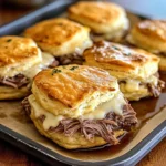Baked French Dip Biscuits Recipe: A Comforting, Family-Friendly Meal