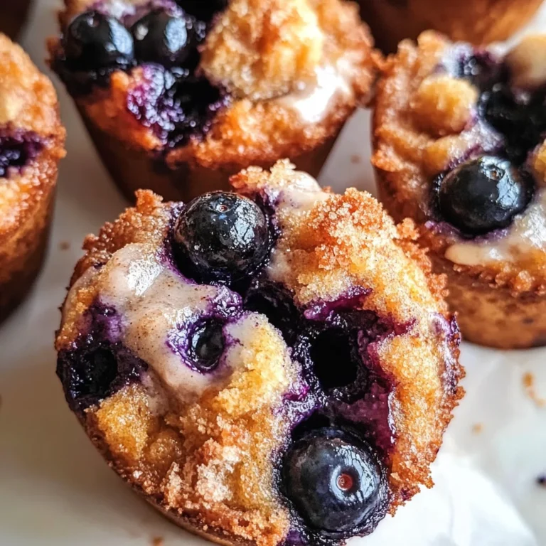 Blueberry Monkey Bread Muffins