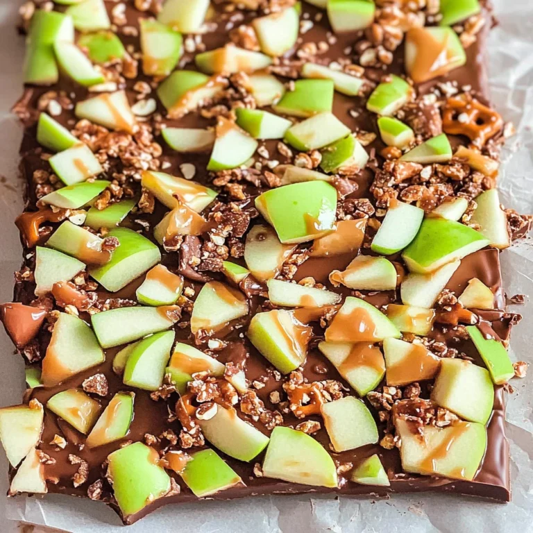Caramel Apple Bark