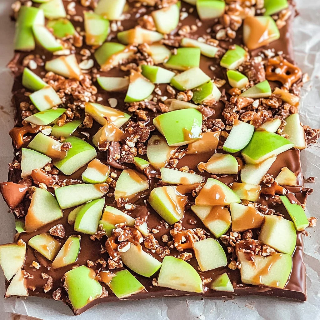 Caramel Apple Bark