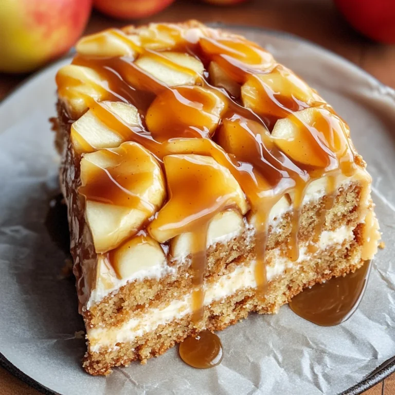 Caramel Apple Cake