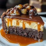 Caramel Brownie Cheesecake