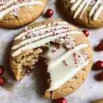 Chewy Maple Cinnamon Cookies with White Chocolate