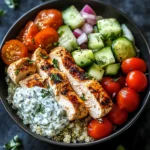 Chicken Tzatziki Bowls