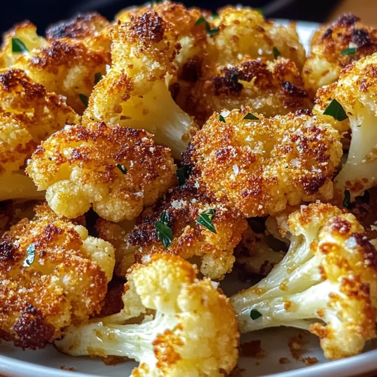 Crispy Roasted Cauliflower