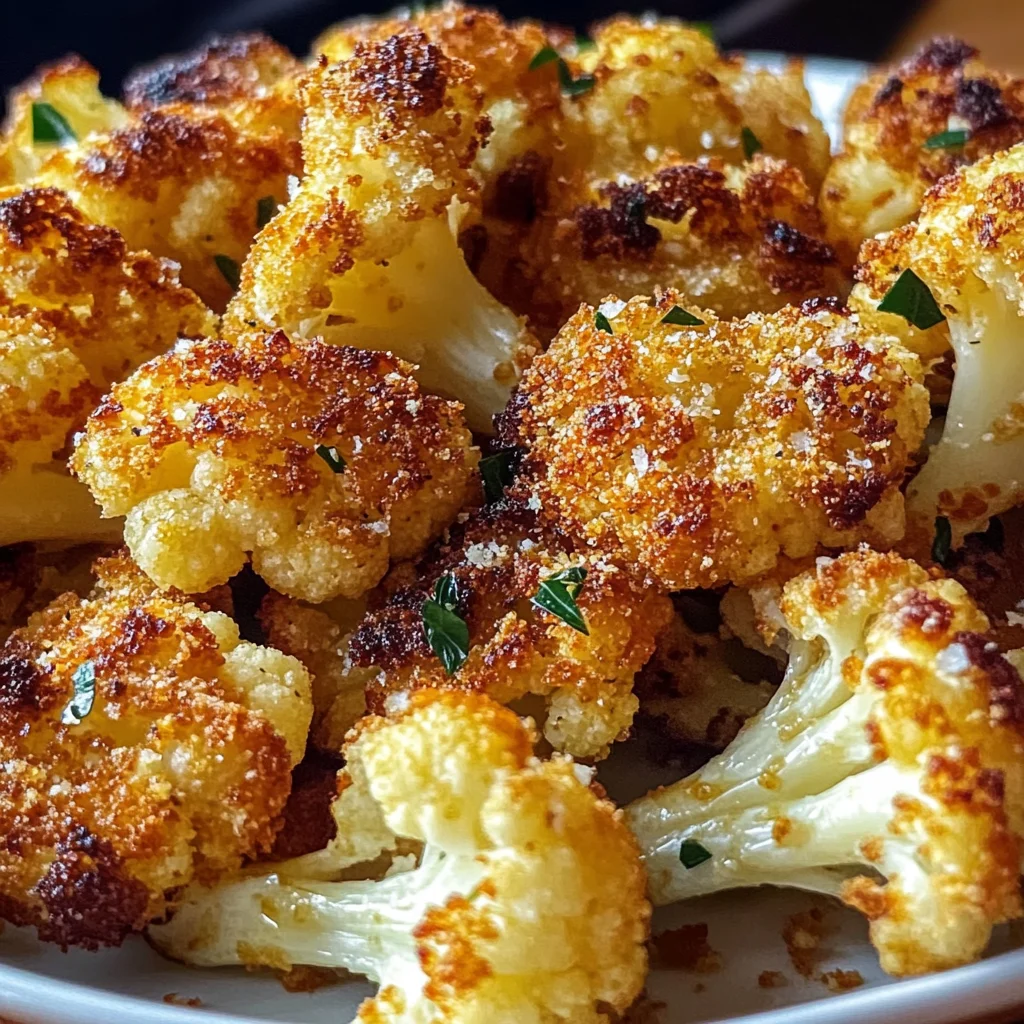 Crispy Roasted Cauliflower