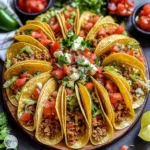 Easy Taco Recipe Dinner Board