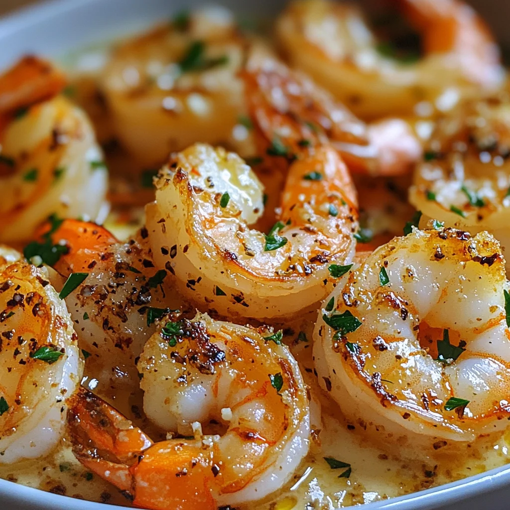 Garlic Parmesan Roasted Shrimp