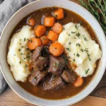 Irish Stew With Mashed Potatoes