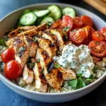 Mediterranean Chicken Bowls