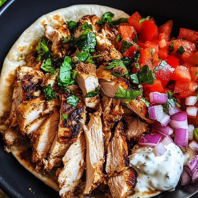 Middle Eastern Chicken Shawarma