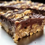 No Bake Chocolate Oatmeal Bars