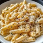 One Pot Creamy Garlic Pasta (Just 20 Minutes!)