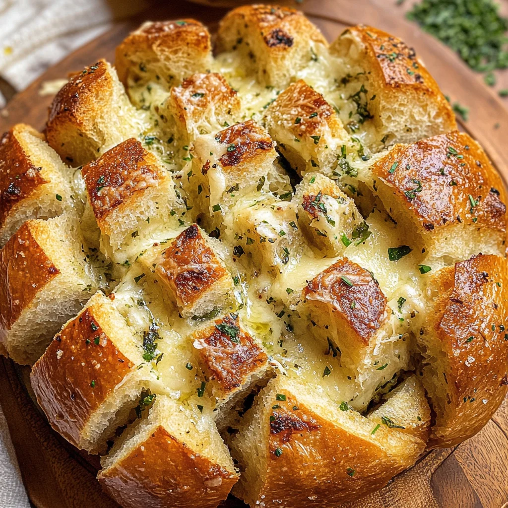 Pull Apart Garlic Bread Recipe
