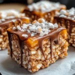 Salted Caramel Rice Krispie Treats: A Sweet & Salty Indulgence