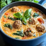 Savor the Comfort: Creamy Italian Meatball Soup to Warm Your Soul