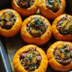 Stuffed Mini Pumpkins Recipe