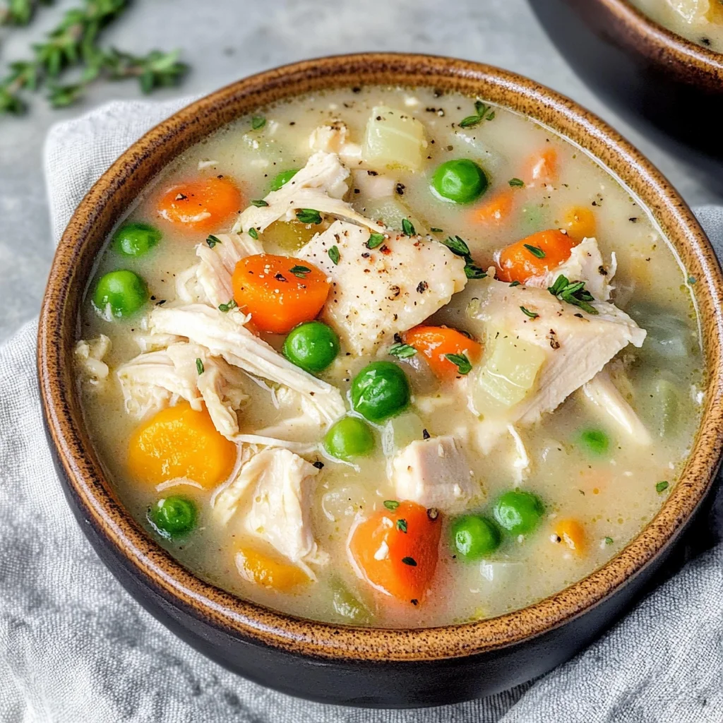 Turkey Pot Pie Soup