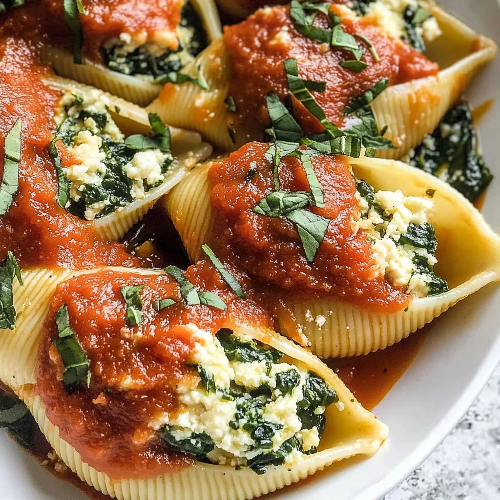 Vegan Stuffed Shells