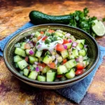 crisp cucumber salsa