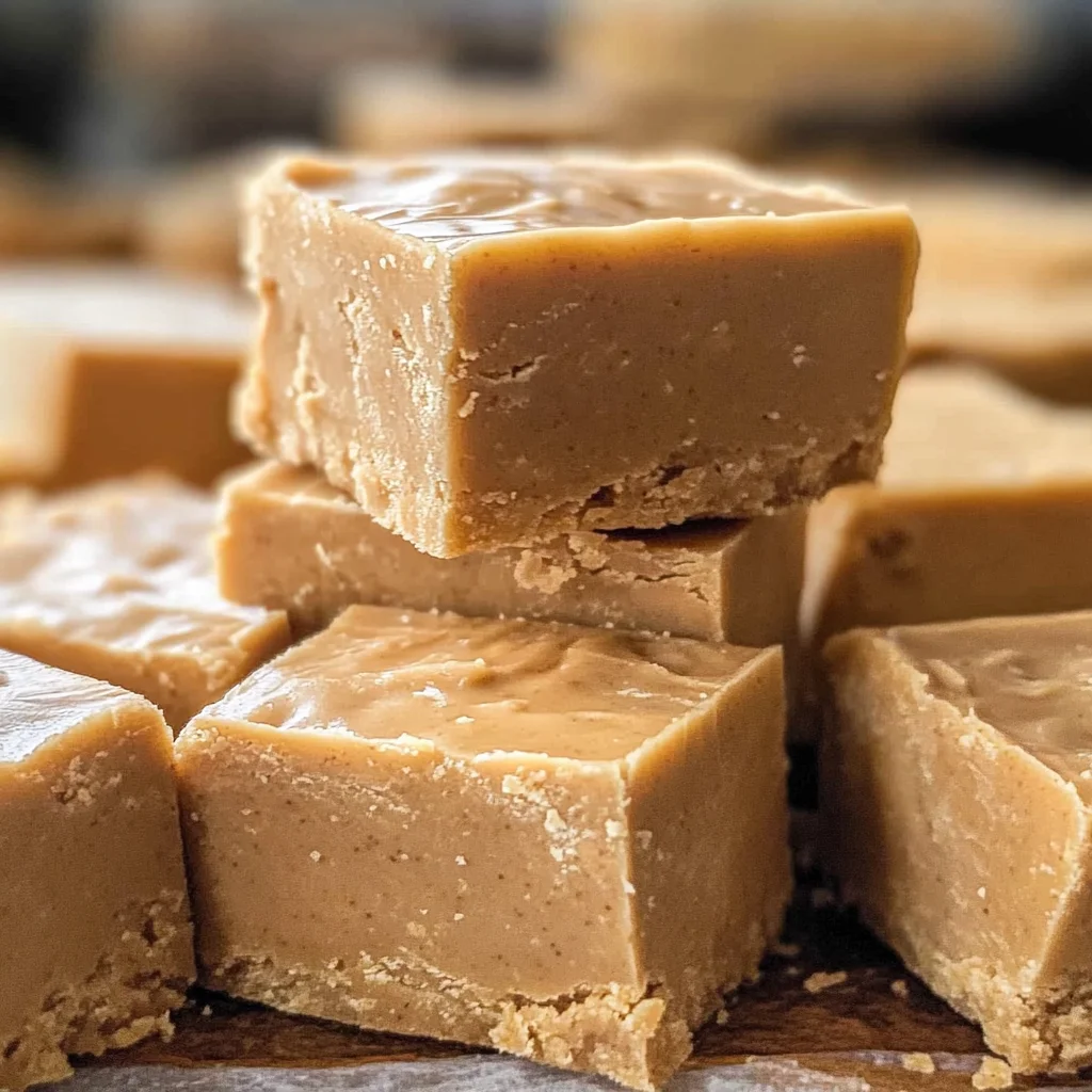 3 Ingredient Peanut Butter Fudge