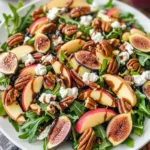 Apple Arugula Salad With Maple Pecans