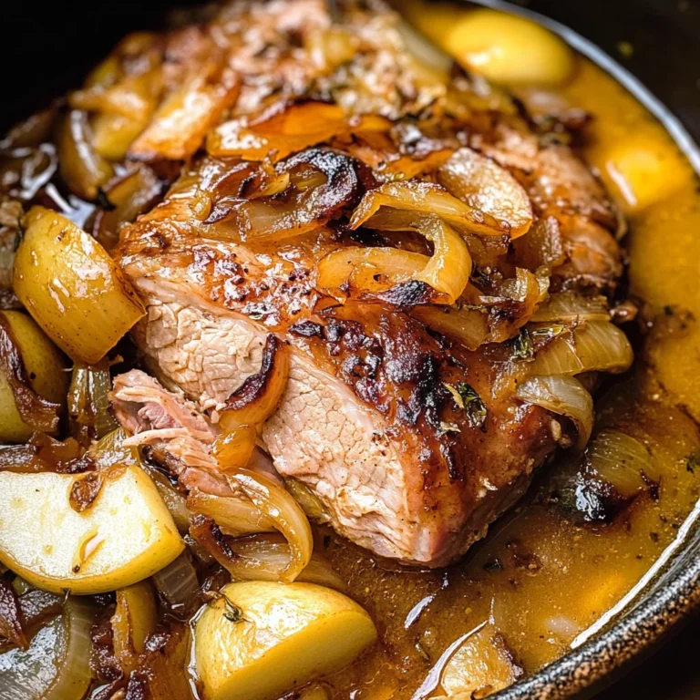 Apple Cider Braised Pork Shoulder