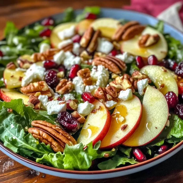 Autumn Harvest Honeycrisp Apple and Feta Salad