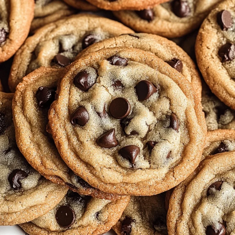 Bakery Style Chocolate Chip Cookies