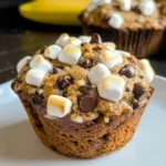 Banana S’mores Muffins