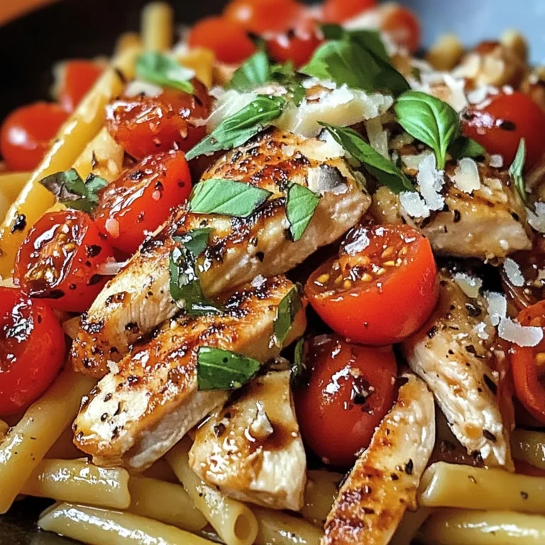 Bruschetta Chicken Pasta