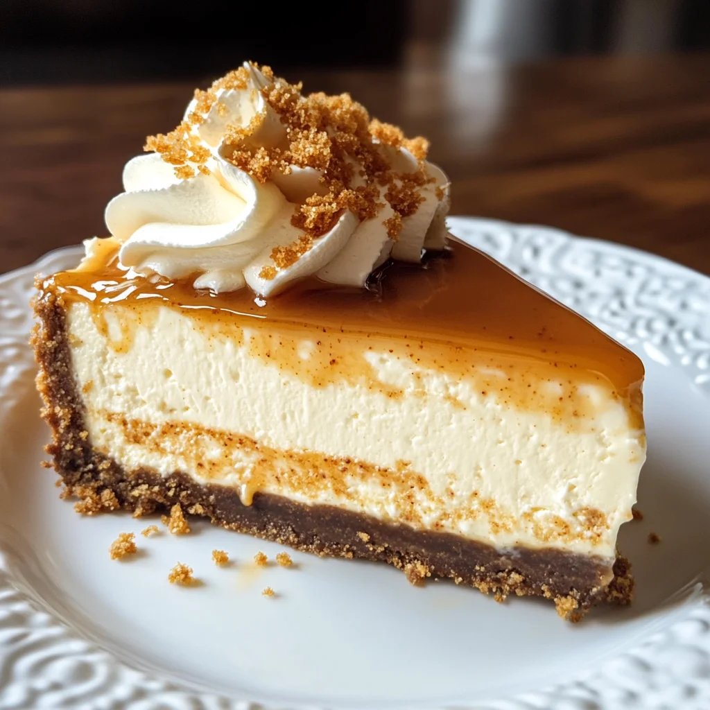 Butterbeer cheesecake